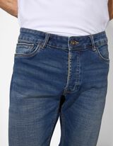 Jeans - Tapered Fit - dunkelblau