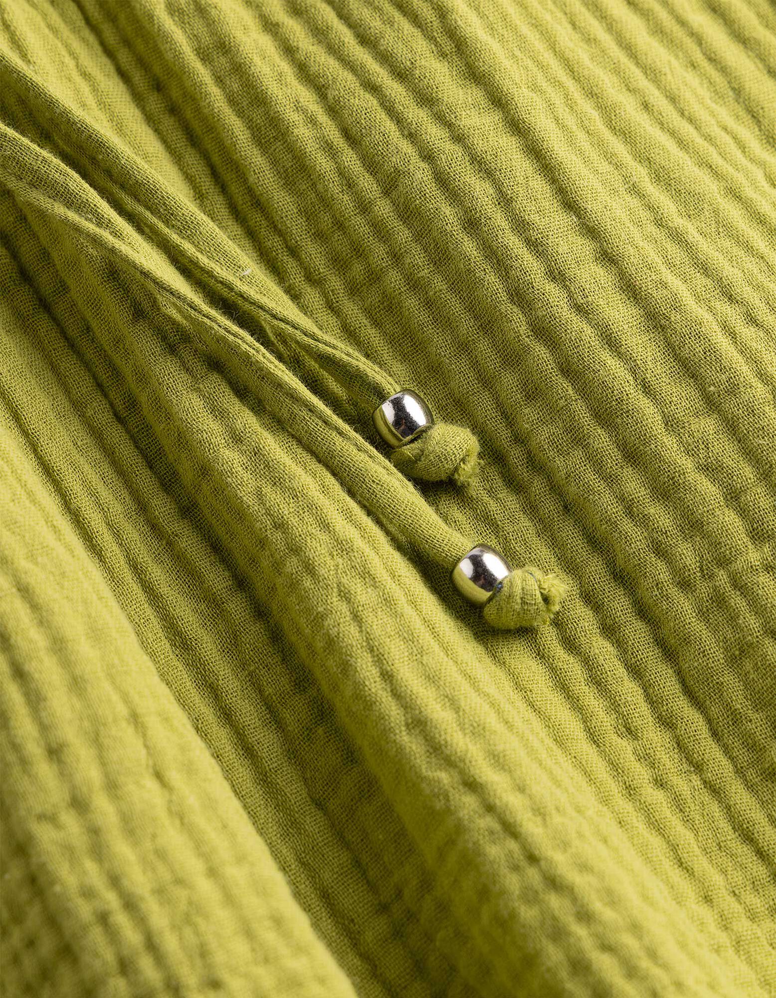 Shorts - Musselin - Gr&uuml;n
