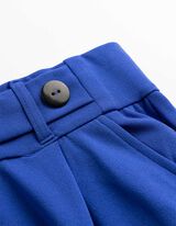 Pantalon - Fermeture &eacute;lastique - Bleu