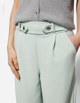 Culotte - Webstoff - gr&uuml;n