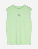 Tanktop - Vooropdruk - lichtgroen