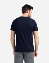 T-shirt - Print - donkerblauw