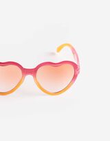 Lunette de soleil - Forme du c&oelig;ur - rose