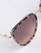 Naočare za sunce - Leopard print - zlato