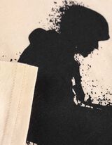 T-shirt - Vooropdruk - wit