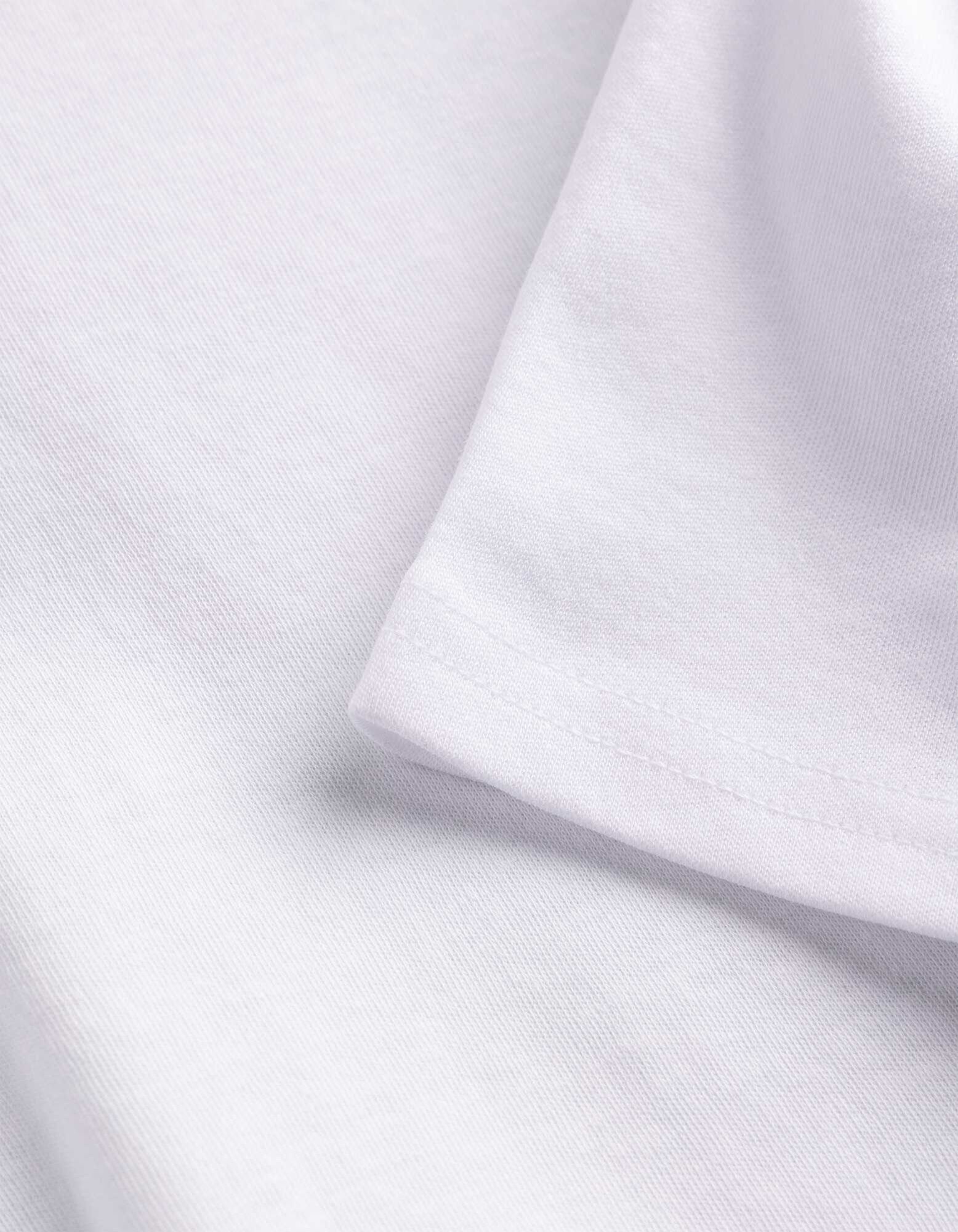 T-Shirt - Oversized Fit - Wei&szlig;