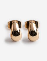 Náušnice - 9 ks v balení - zlata