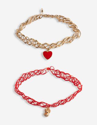 Kette - 2er-Pack - Goldfarben