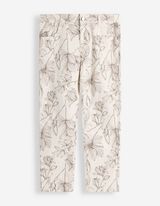 Caprihose - Twill - wei&szlig;