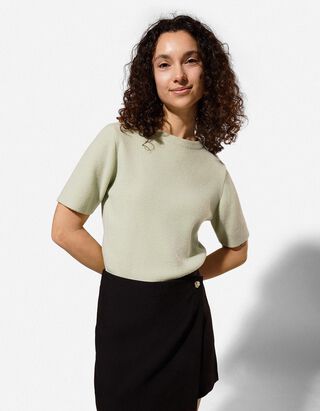 Pullover - Feinstrick - dunkelblau