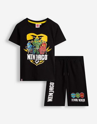 Set aus T-Shirt und Hose - Ninjago - Schwarz