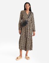 saszetka - ekoskóra - czarny