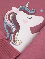 Dukserica - Print - tamno-ljubicasta