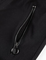 joggersy - troczek na dole - czarny