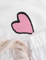 Pigiama completo (maglia + pantaloni) - Snoopy - bianco