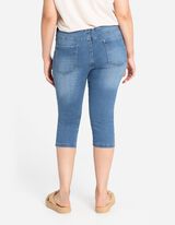 Kapri hlače - 7/8 dolžine - svetlo modra