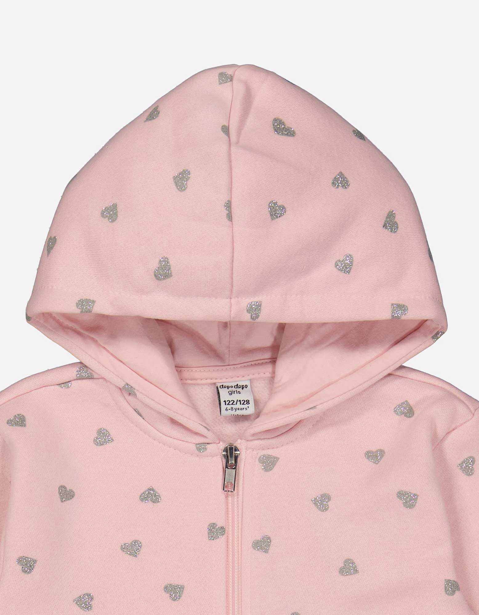 Sweatjacke - Allover-Print - Takko Fashion