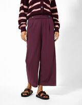 Broek - Elastische sluiting - Paars