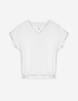 Tricou - Conținutul de modă - Alb