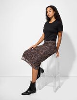 Rock - Mesh - schwarz