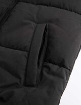 Bodywarmer - Stiknaden - zwart