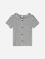 T-Shirt - Knopfleiste