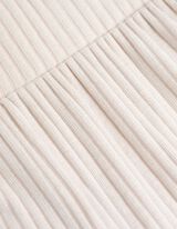 Broek - Geribde structuur - wit