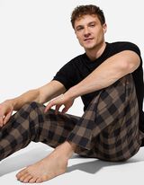 Pižaminės kelnės - Flanell - zalias