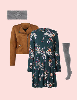 Blumig in den Herbst