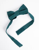 Body cu mânecă lungă - Papion - Albastru deschis