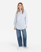 Bluza - muslin - svijetlo plava