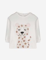 Set van sweatshirt en legging - Print - wit