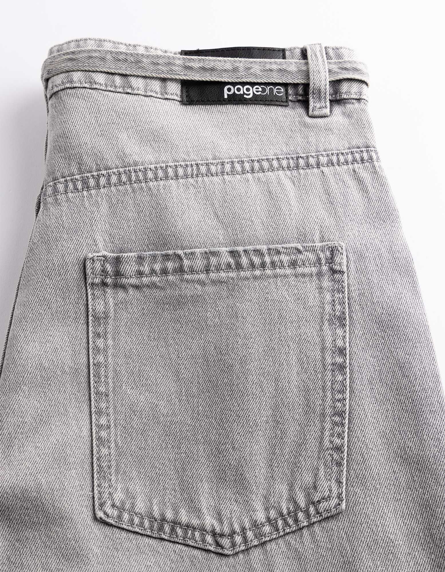 Jeans - Straight fit - grijs