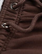 Jogginghose - Relaxed Fit - dunkelbraun