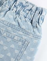 Pantaloncini - Stampa laser - celeste