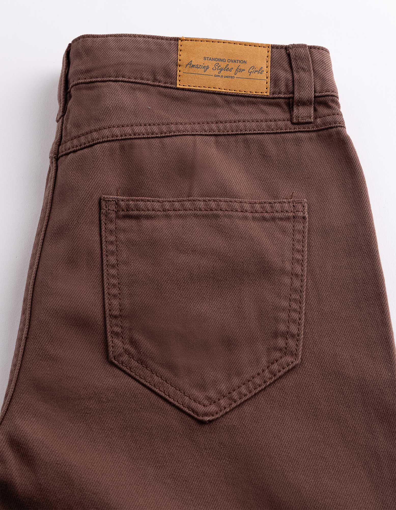 Pantalon - Look us&eacute; - Brun