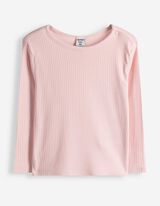 Langarmshirt - Gerippt