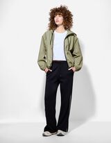 Outdoor jack - Effen - donkergroen