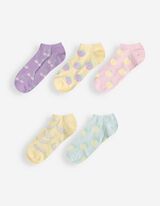 Sneakersocken - 5er-Pack