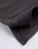 Tričko - Zadní potisk - tmave seda