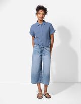 Camicia - Mussola - blu