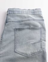 Jeansshorts - Jogger Fit - Hellblau