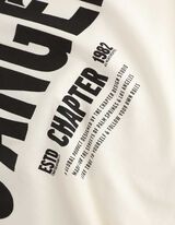 T-shirt - Impronta sul retro - bianco