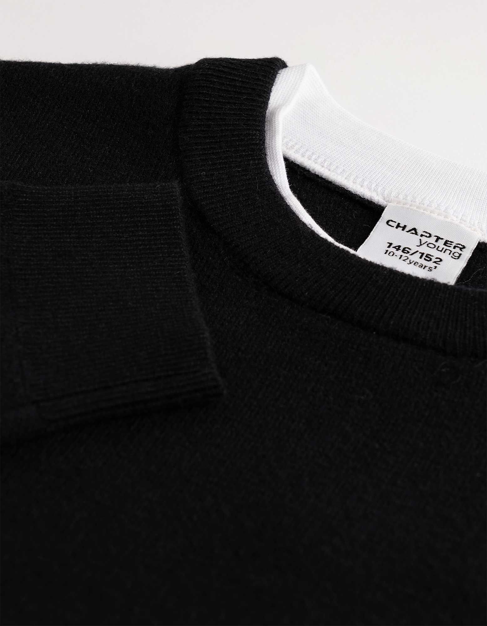 Trui - Loose fit - Zwart