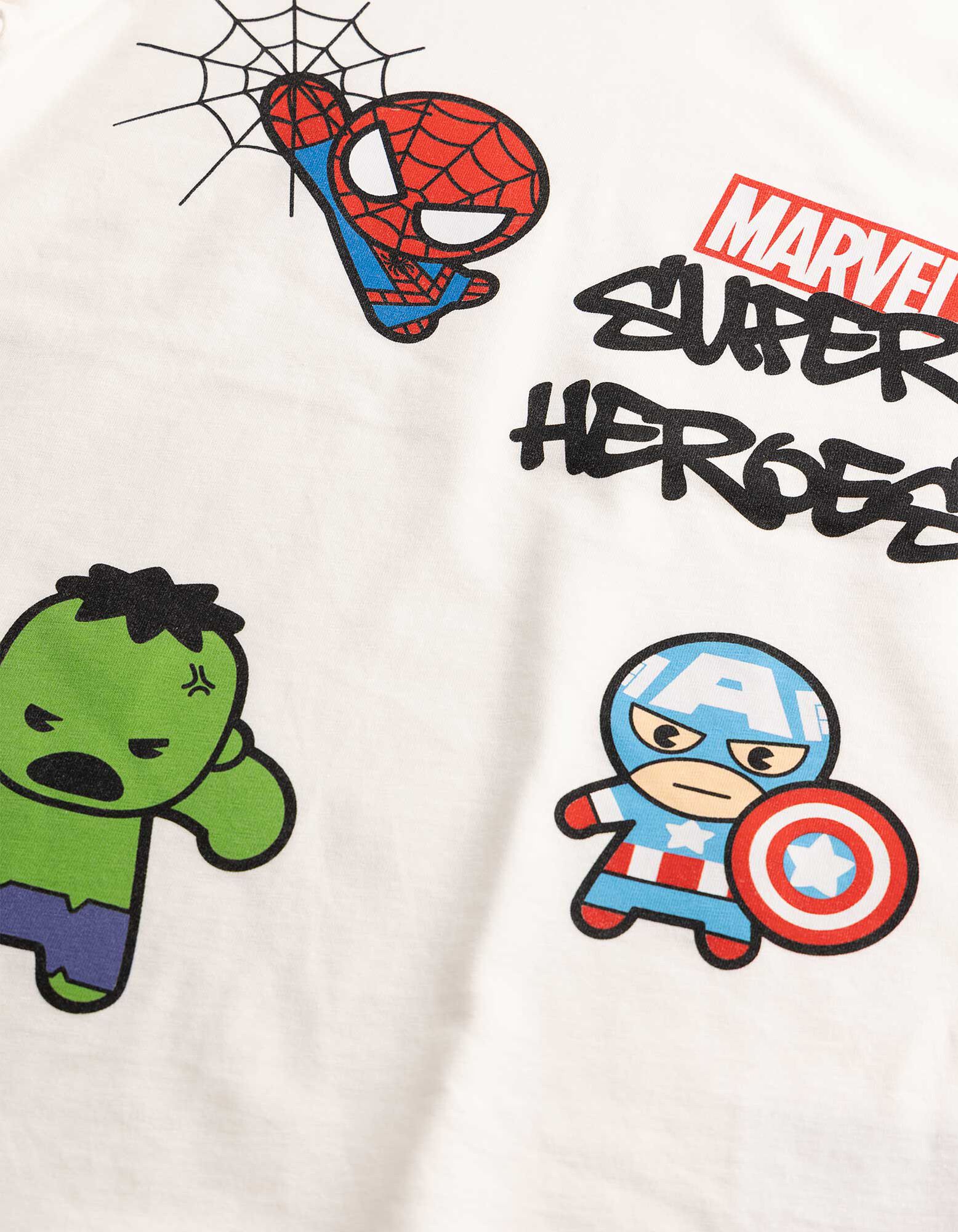 Longshirt - Marvel - Off-White