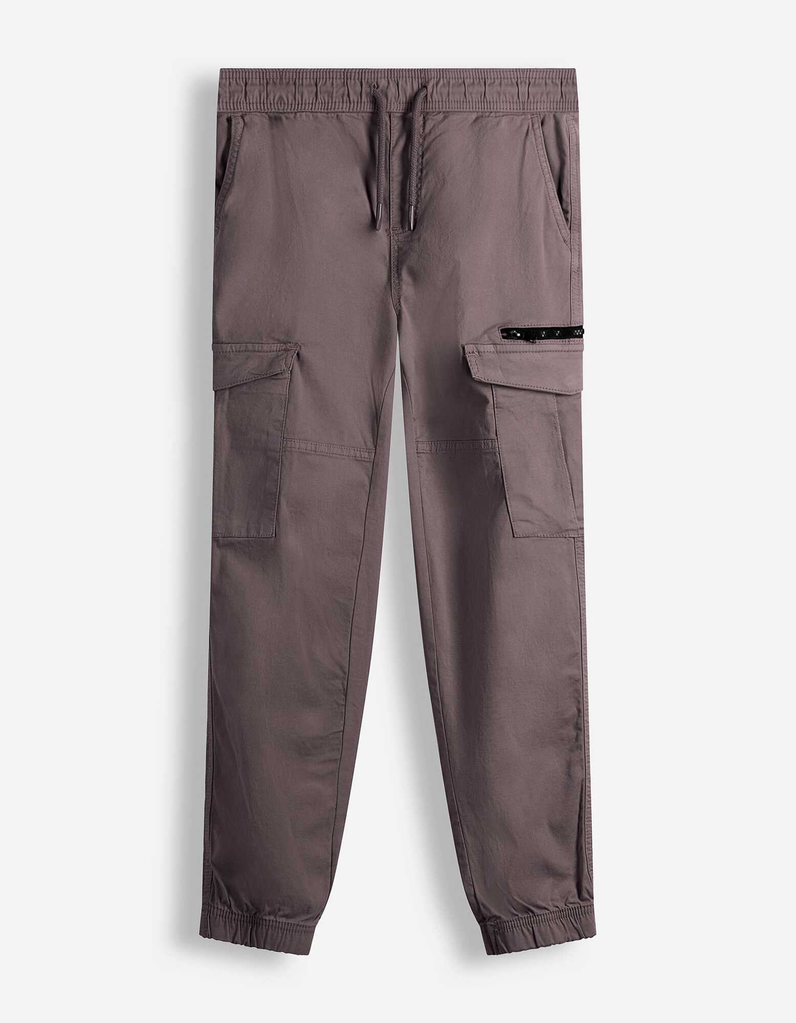 Cargohose - Jogger Fit - Dunkelgrau