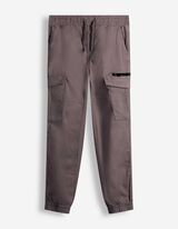 Cargohose - Jogger Fit - Dunkelgrau