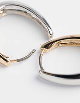 Ohrringe - einfarbig - goldfarben