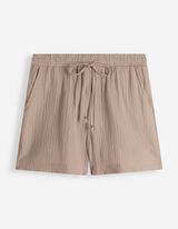 Shorts - Musselin - braun