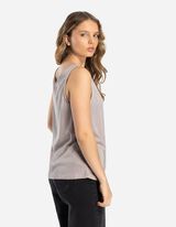 Majica na bretele - Metalni detalji - bez